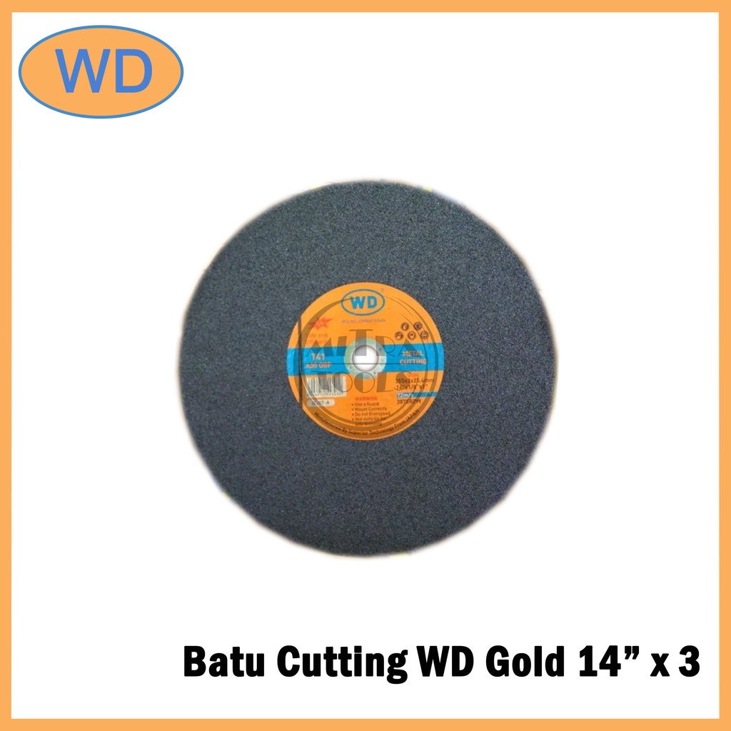 WD Batu Cutting 14 inch Batu Potong Besi Cut Off 14" Keenness