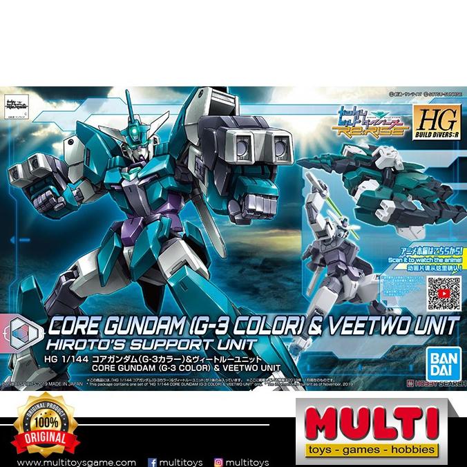 GUNDAM HGBD:R CORE (G3 CLR) & VEETWO 58300 barang ready