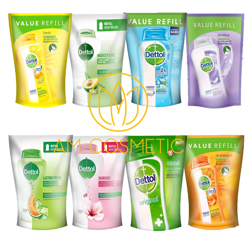 Dettol Body Wash Refill 410g - Sabun Mandi | Shopee Indonesia