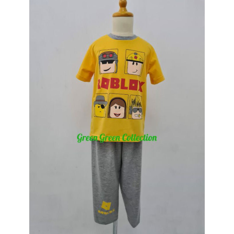 piyama kaos anak Roblox