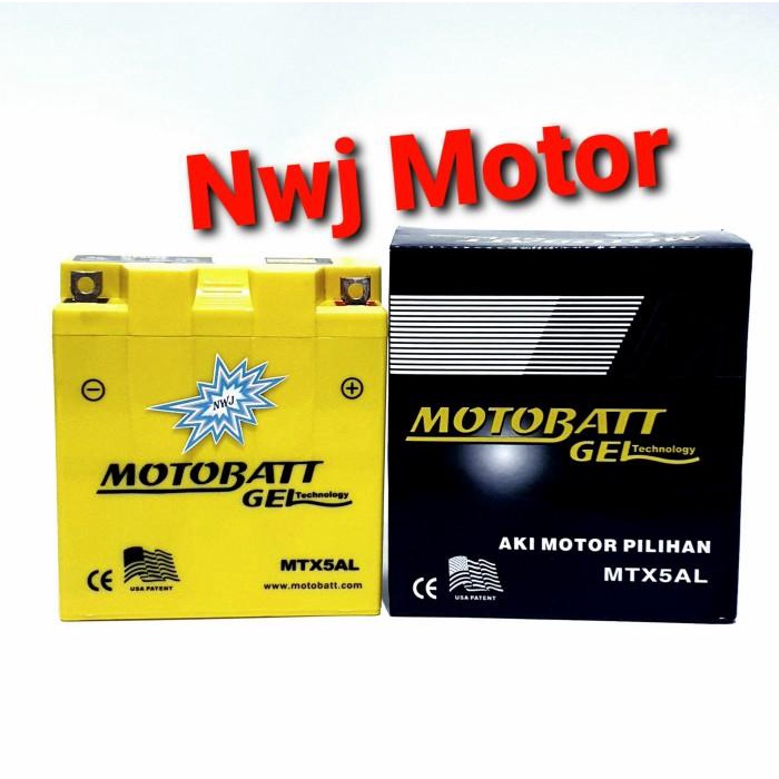 Aki Motor Yamaha Mio Sporty, Mio Smile (2007-2011) Motobatt MTX5AL