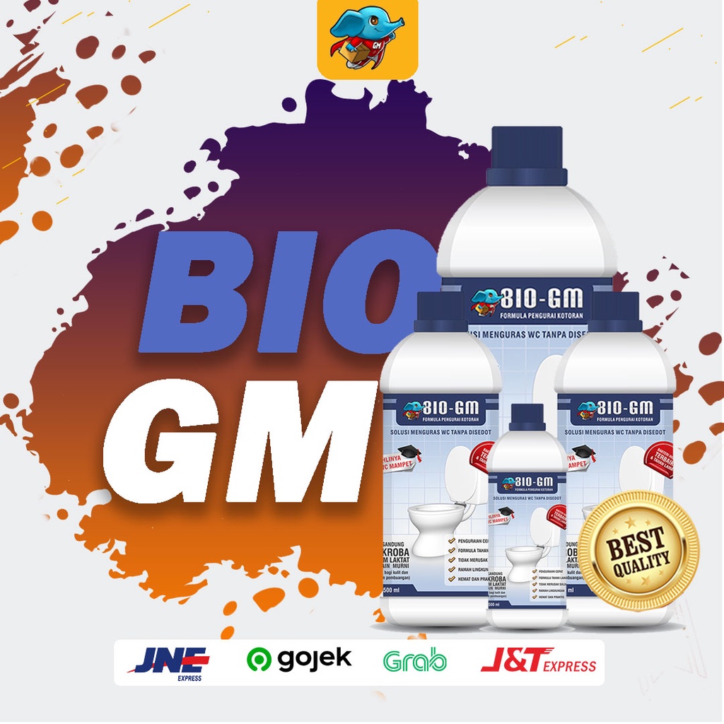 Bio GM Menguras dan Melancarkan WC mampet isi 500ml BEST SELLER