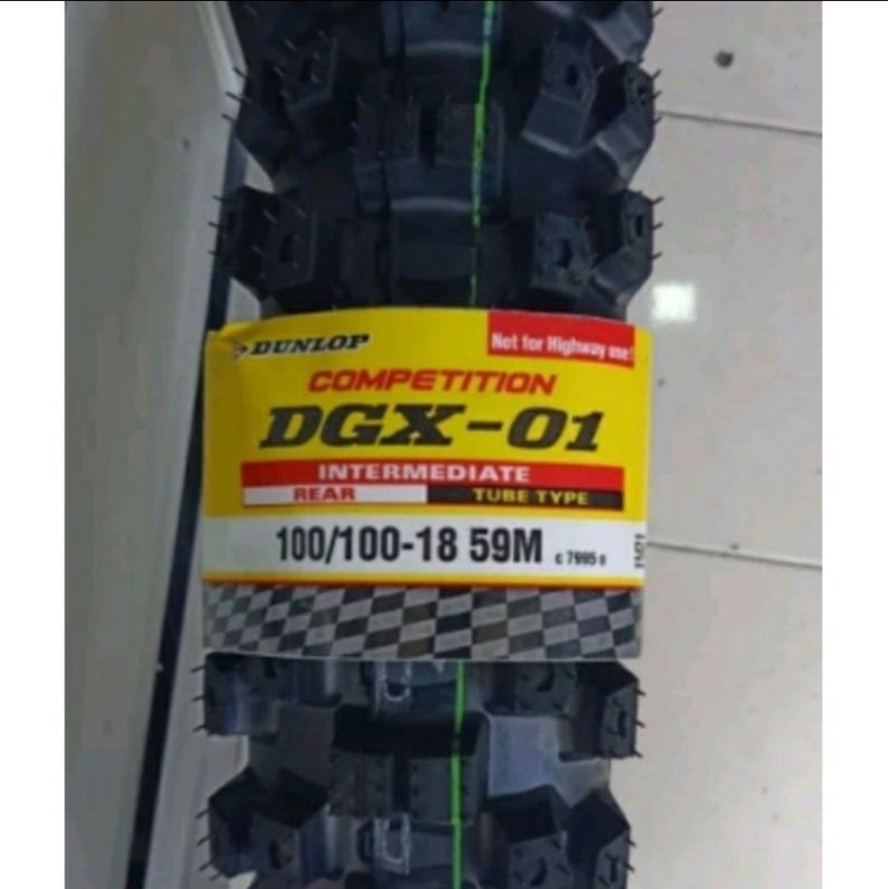 Ban luar Cross Dunlop DGX 100 - 100 18 adventure DGX 01 Trial 100 100x 18 KLX CRF KTM