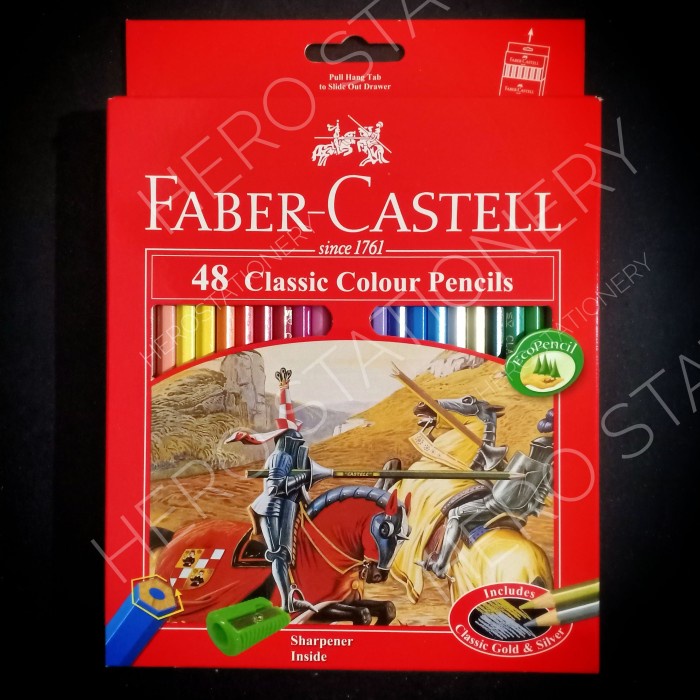 

(DISKON TERMURAH) Pensil warna faber-castell classic 48 warna