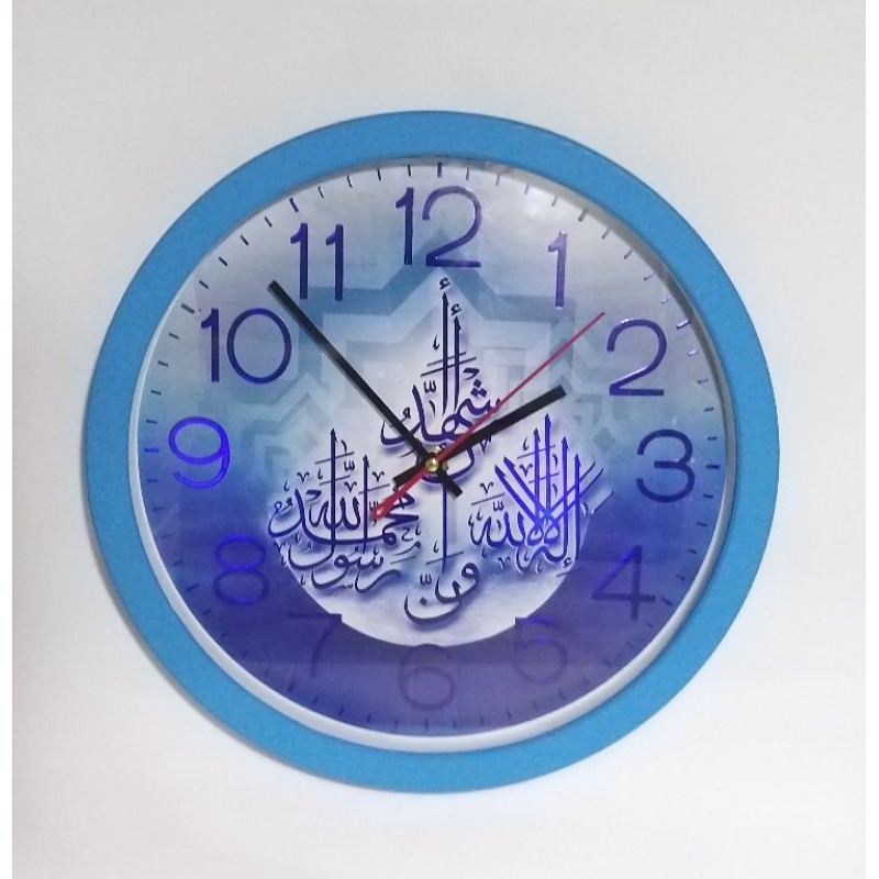 Jam dinding ogana diameter 32 cm