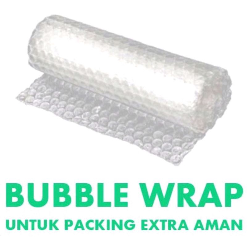 

EXTRA!! Bubble Wrap Full Packaging Untuk Keamanan Pengiriman