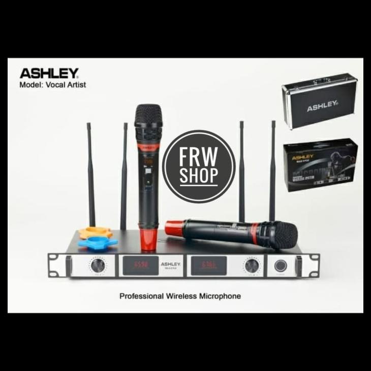 Mic Wireless Ashley Vocal Artis / Vocalartis / Vocal-Artis (Original) Kode 1344