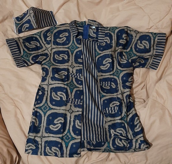 Atasan Batik Wanita Blouse Modern Tiga Model Lengan -pendek - 7/8 - Panjang S-m-l-xl-xxl-3l-4l-5l