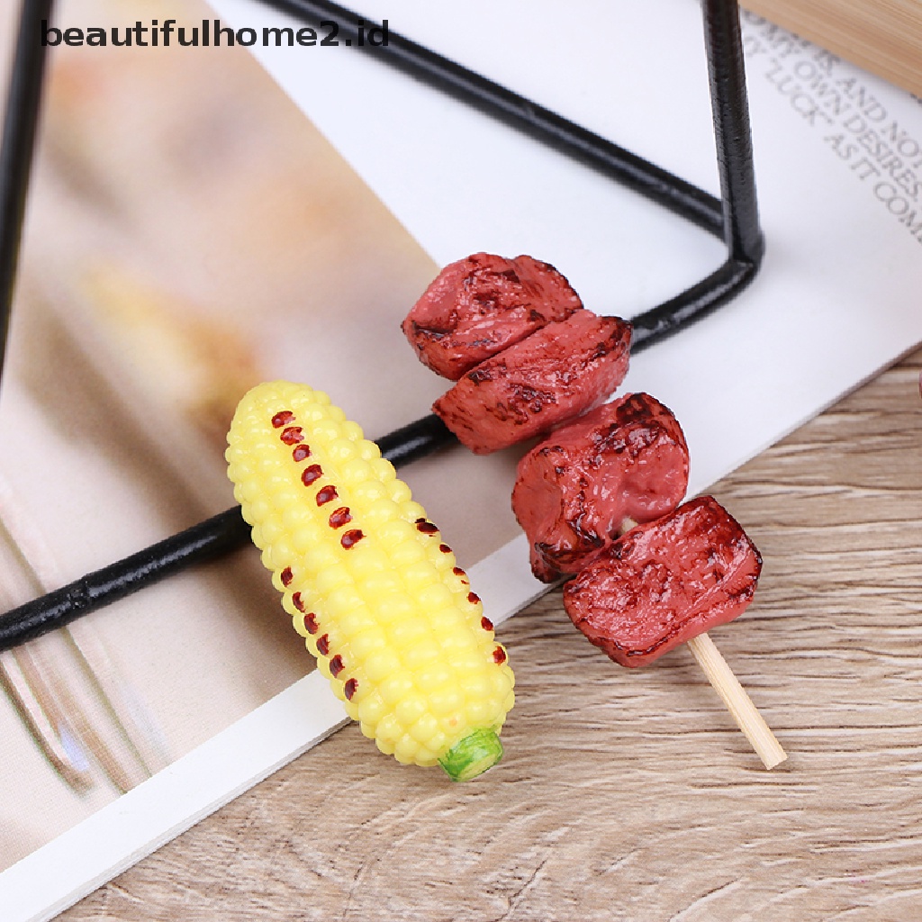 (Beautifulhome2.Id) 1pc Mainan Miniatur Bbq Untuk Dekorasi Rumah Boneka