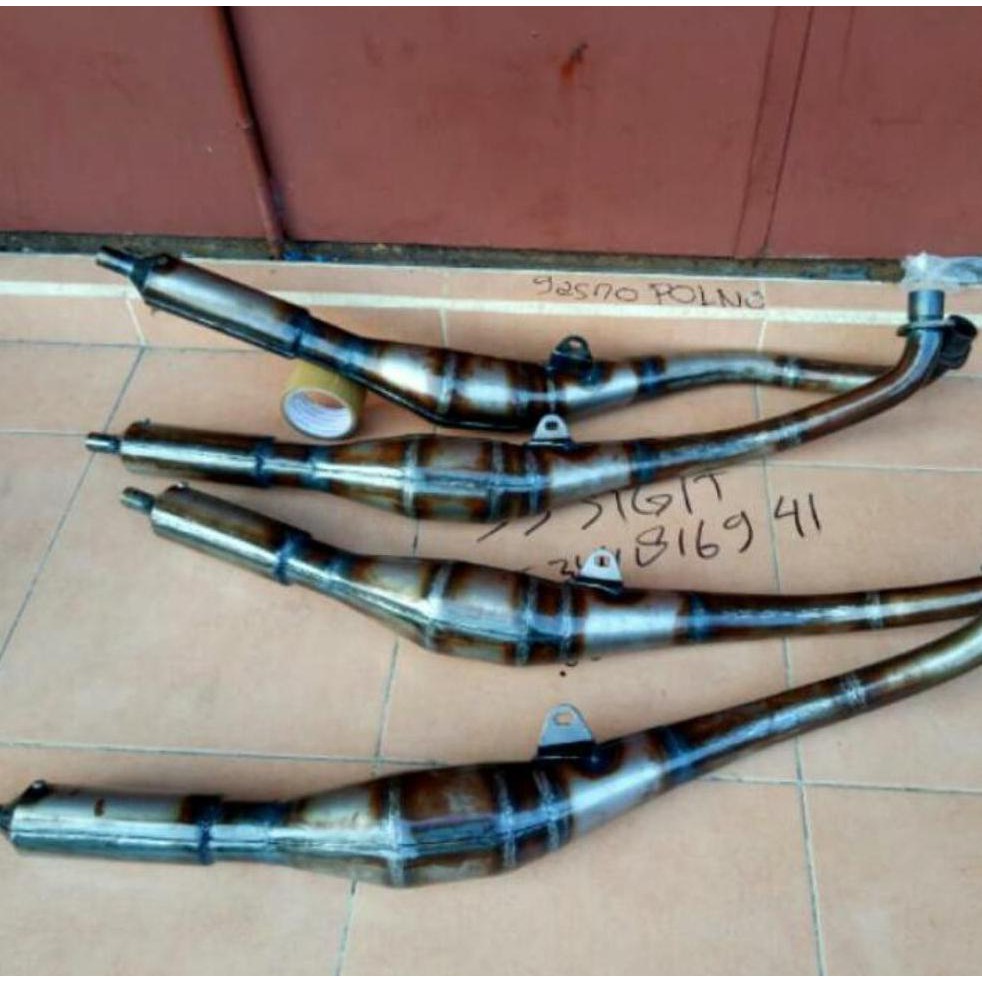 Harga Knalpot Kolong Samping Racing Fiz R Clear Gaspol Racing Terbaru