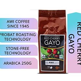 

[ COD ] Awi Coffee Redcherry Gayo 250Gr Biji SPECIAL Kode 1100
