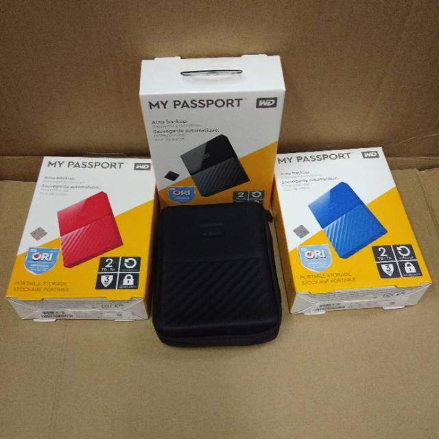 WD MyPassport 2TB Harddisk Eksternal