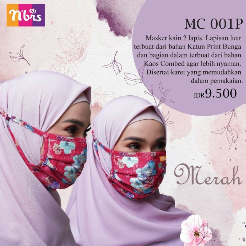 MASKER  MC 001 KARET HIJAB II NIBRAS