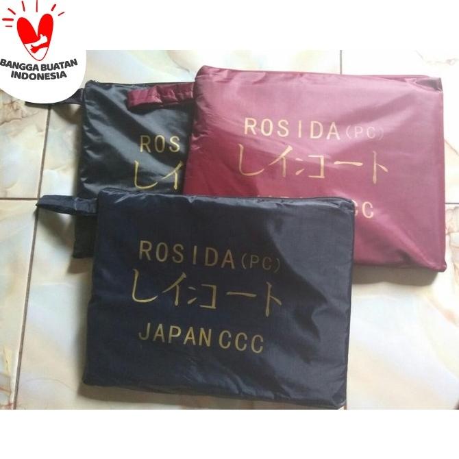 Promo Jas Hujan Ponco/Poncho Rosida/Model Kelelawar All Size Import