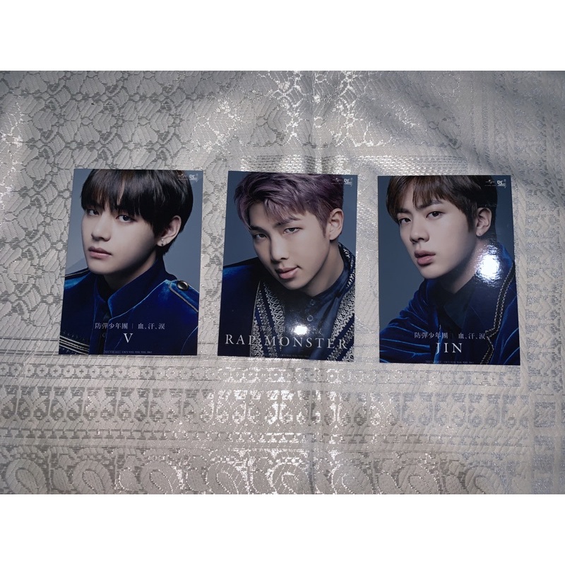 BTS Official Postcard BST Japan RARE