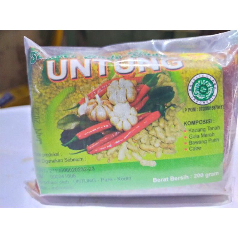 

Bumbu Gado-gado Untung khas Pare-Kediri