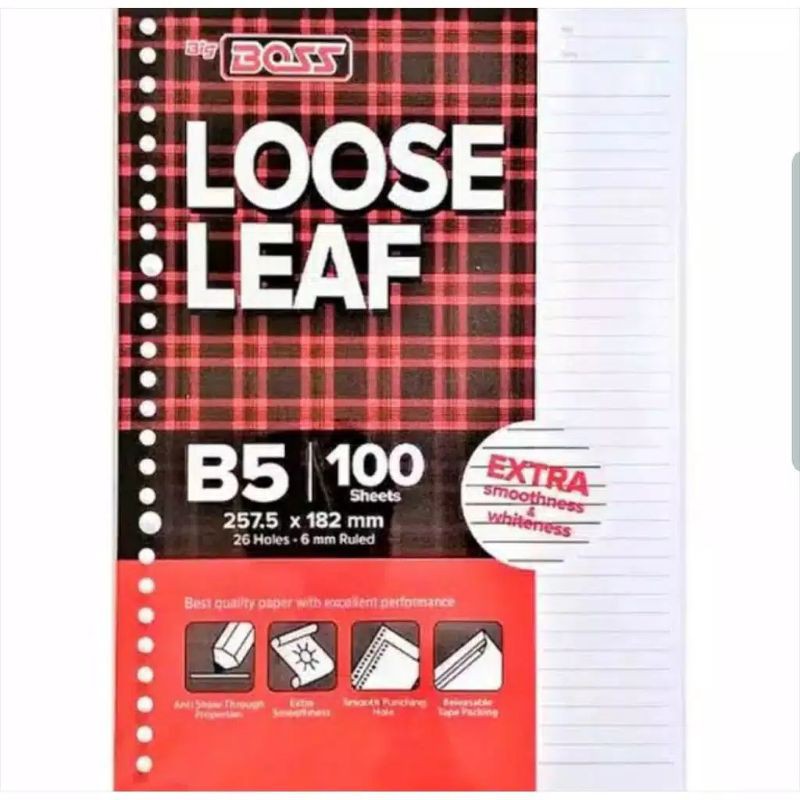 

[READY] ISI BINDER B5 / LOOSE LEAF