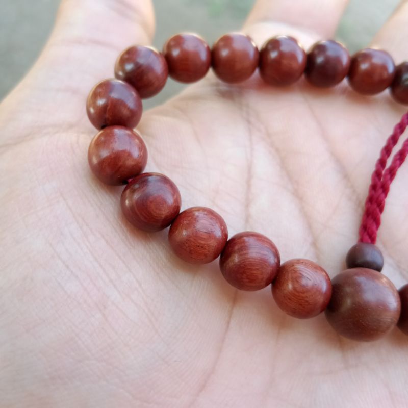 Gelang Kayu Akar Galih Nagasari Asli Size 6mm Dan 8mm ORIGINAL