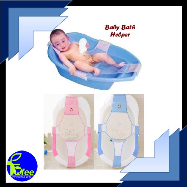 [IMPORT] - Baby Bath Helper - Alat Bantu Memandikan Bayi Dari Jaring Bola Pijat