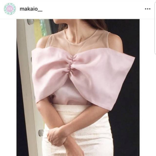 Preloved Makaio bow top