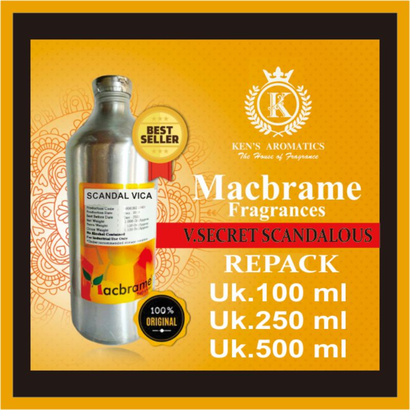 Parfum Victoria Secret Scandalous Macbrame Biang Murni - Parfum Scandal Vica Macbrame Repack