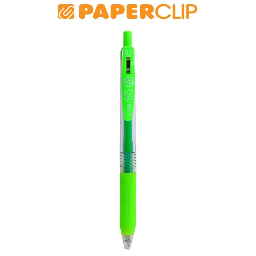 

BALLPOINT ZEBRA SARASA CLIP 05 NEON GREEN