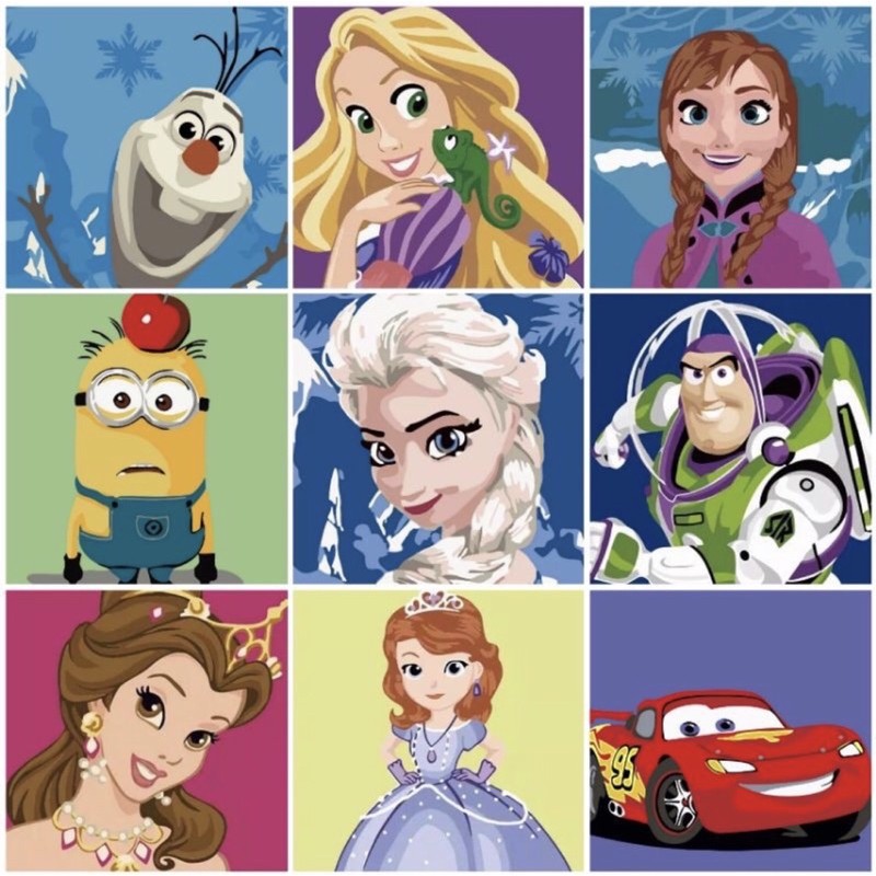 

painting mewarnai kanvas canvas