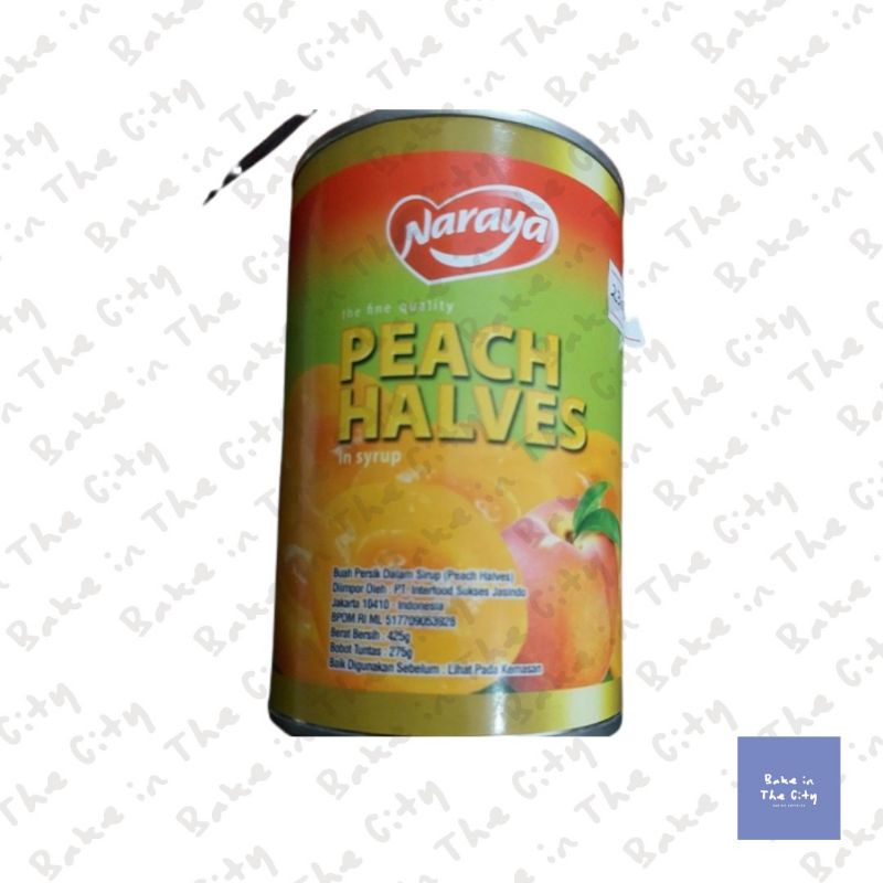 

Buah Kaleng Peach Naraya - 425g