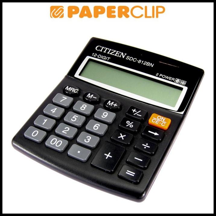 

Calculator Citizen Sdc 812 Ii 12D