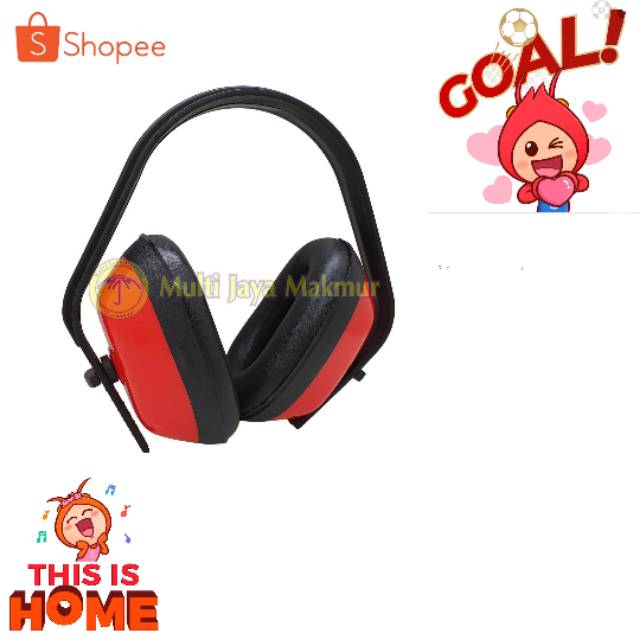 EARMUFF PENUTUP TELINGA/ PELINDUNG ANTI BISING