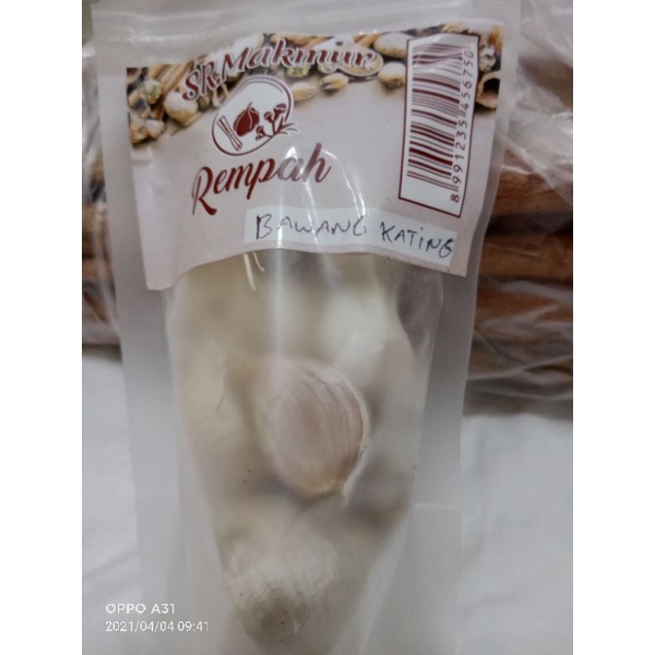 

BAWANG PUTIH KATING 100gr