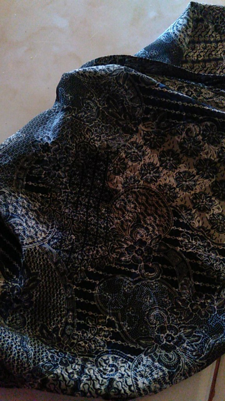 Hem Batik Anak Modern Khusus Seragaman Usia 2-8 Tahun