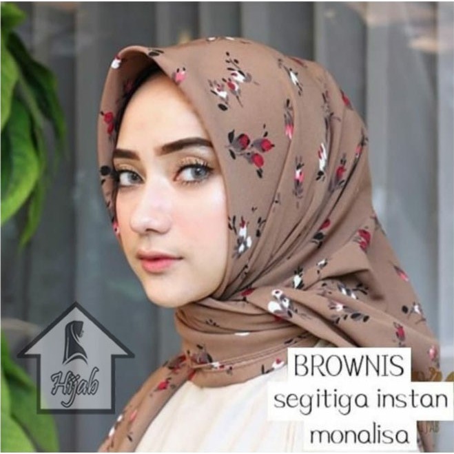 COD-Jilbab Instan Terbaru Kerudung Segitiga Instan Motif Hijab Instan Termurah Rumah Hijab-3