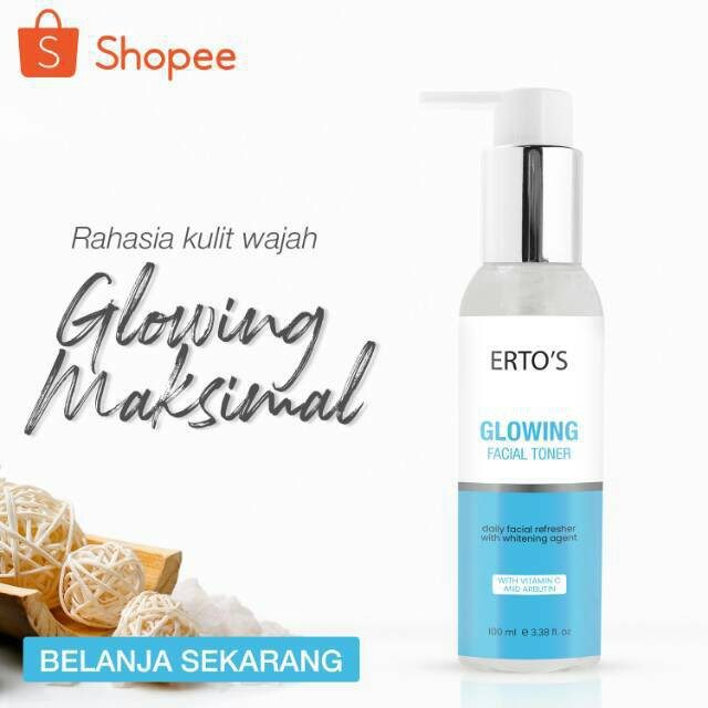 ERTO'S GLOWING FACIAL TONER / TONER WAJAH GLOWING ERTOS