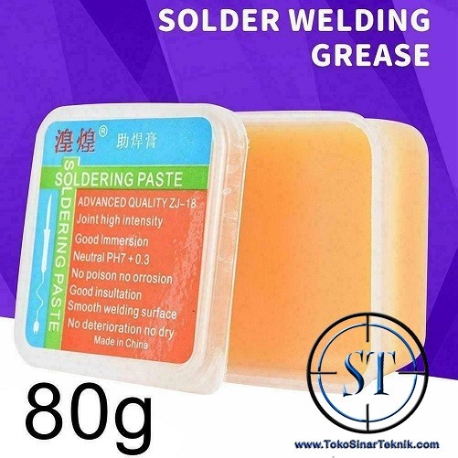 Lotfet 80 Gr Pembersih Solder Minyak Songka Lotfett 80gram Flux Paste Solder Welding Rosin Grease