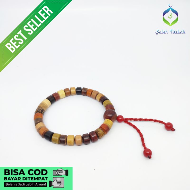 GELANG KOMBINASI 12 KAYU BERTUAH ORIGINAL!!!