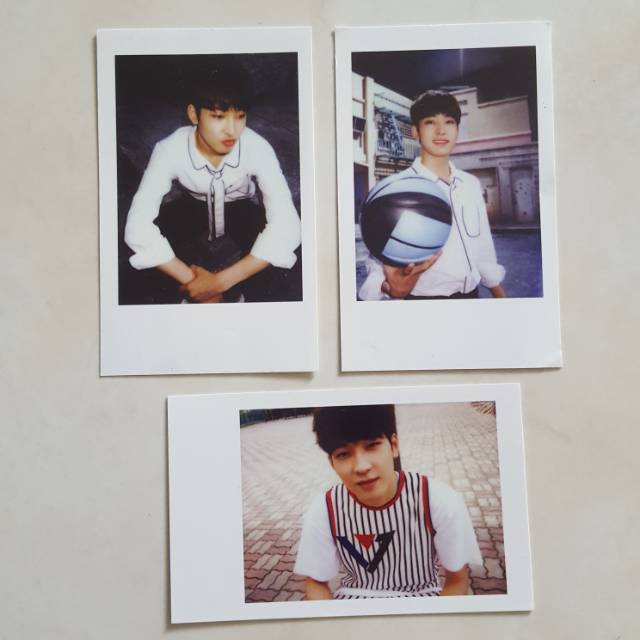 SEVENTEEN WONWOO OFFICIAL PHOTOCARD SET A SEVENTEEN CONCERT 2016