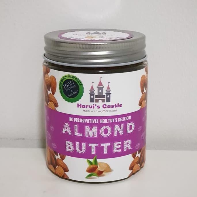 

Best Seller] Honey Roasted Almond Butter Organik / Selai Almond Madu Harvis Castle - Smooth