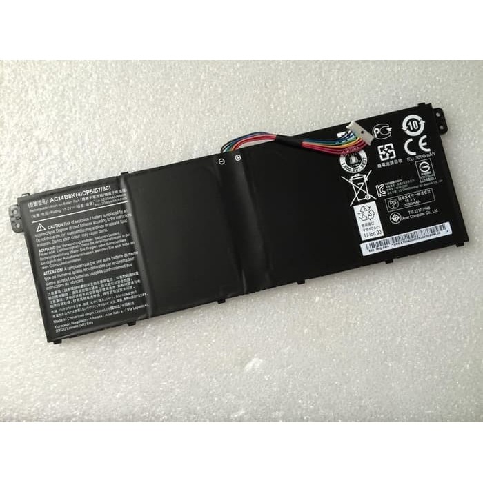 Baterai Battery Acer Aspire ES1 111 ES1 112 V3 111 V3 371 V3 111 V3 112 TravelMate B115 AC14B8K