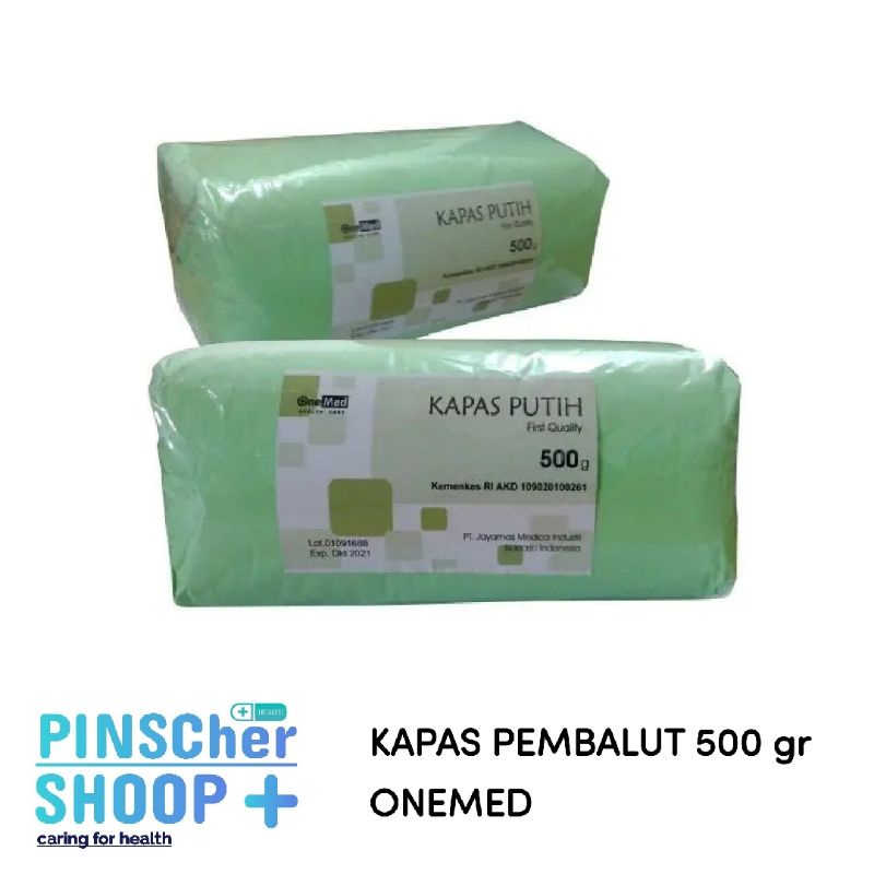 Kapas 500 Gram Putih Onemed