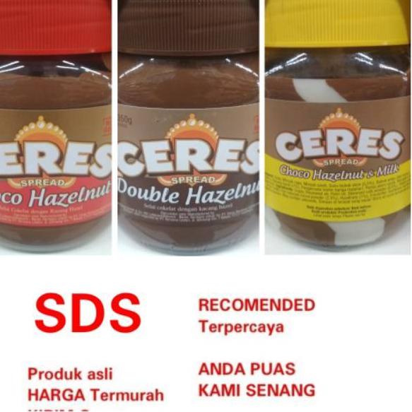 

CERES spread 350 GRAM choco hazelnut selai choco hazelnut //FikC9 Banyak.peminat