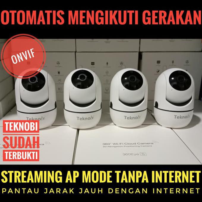 [BISA BAYAR DITEMPAT] Teknobi YI IP Camera Auto Tracking CCTV Wireless Wifi Intelligent PTZ FREE