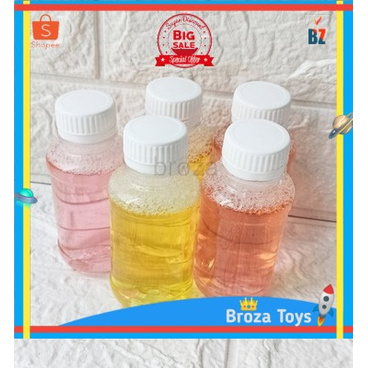 REFILL BUBBLE GUN BOTOL Isi Ulang Gelembung Sabun