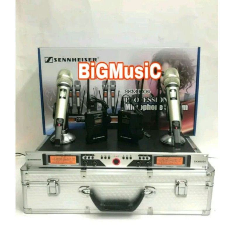 Mic Wireless Sennheiser 9004 - Pegang - Clip on