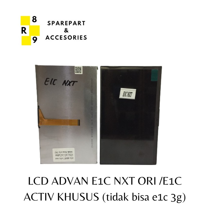 LCD ADVAN E1C NXT ORI /E1C ACTIV KHUSUS (tidak bisa e1c 3g)