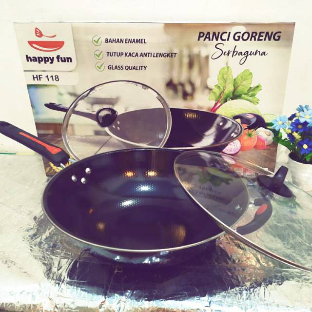 Panci goreng serbaguna happy fun HF 118