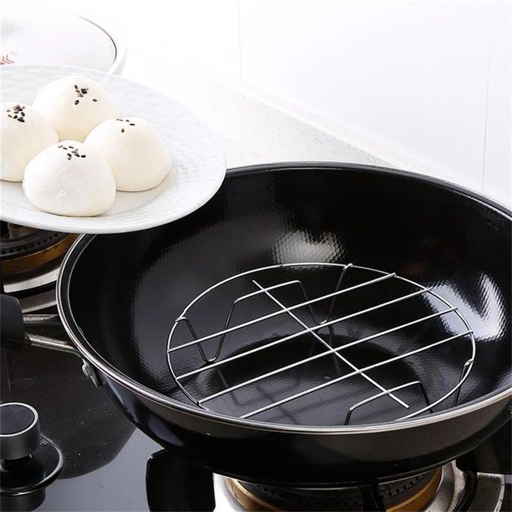 TOP Rak Kukus New Steaming Vegetables Drain Rack Air Fryer Aksesoris