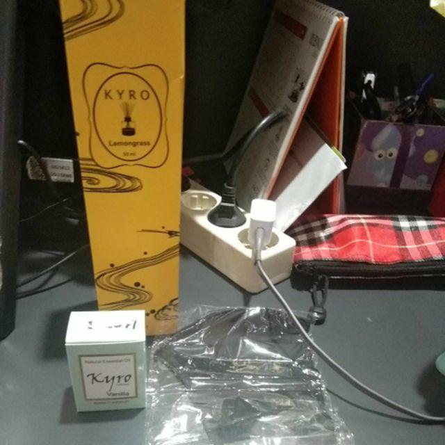 Kyro 50ml Reed Diffuser Aromatherapy Pengharum Pewangi Souvenir (lemongrass / Lavender / Rose)