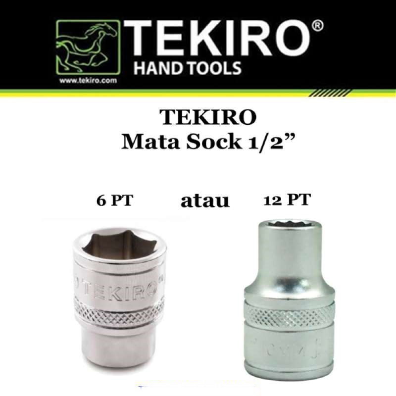 Tekiro Mata Sock 1/2 Inch 24 mm 12 PT / Tekiro Mata Socket