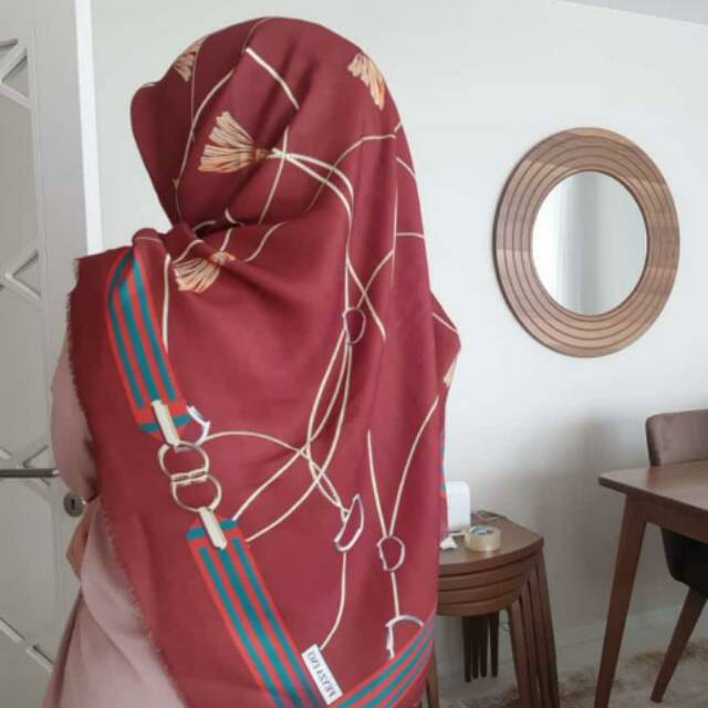 [New arrival]terbaru jilbab segi empat feyza inci